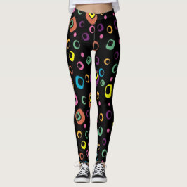 Leggings Leggencias modernas de color negro