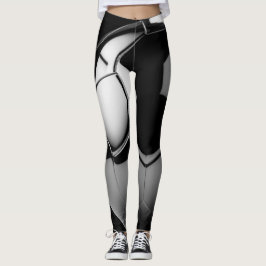 Leggings Leggencias modernas en blanco y negro