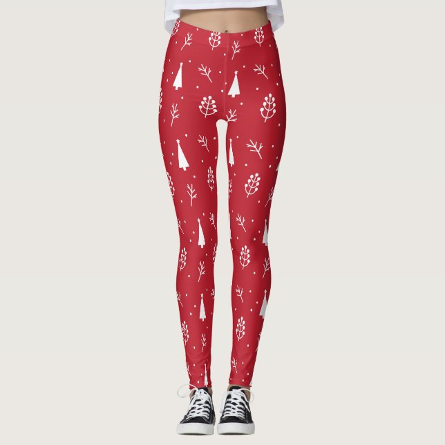 Leggings Leggencias navideñas de vacaciones (Anverso)