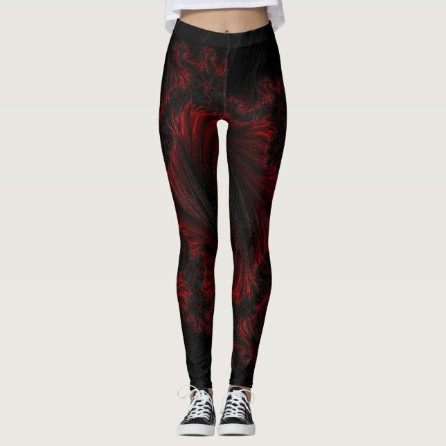 Leggings Leggencias negras contra incendios (Anverso)