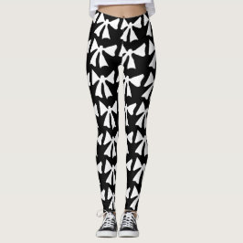 Leggings Leggencias negras de arco blanco de Guay