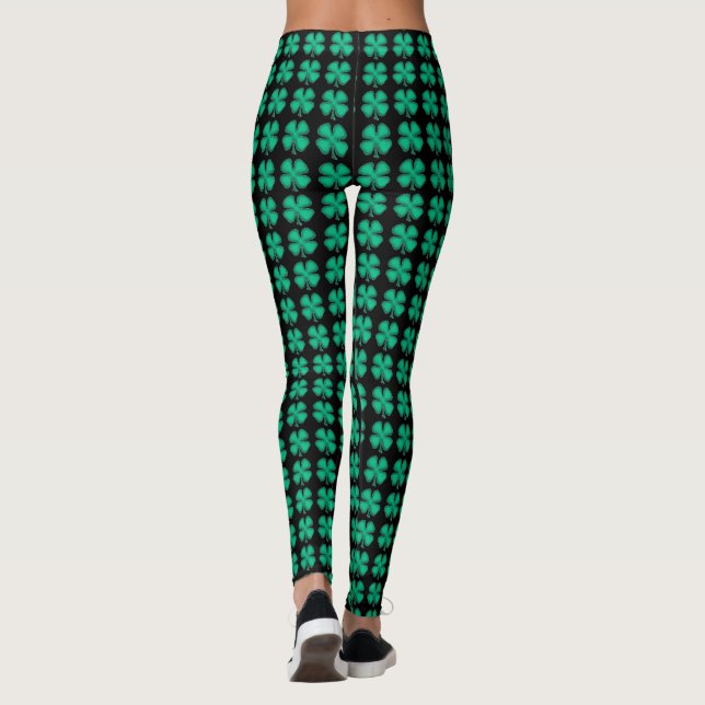 Leggings Leggencias negras irlandesas (Reverso)