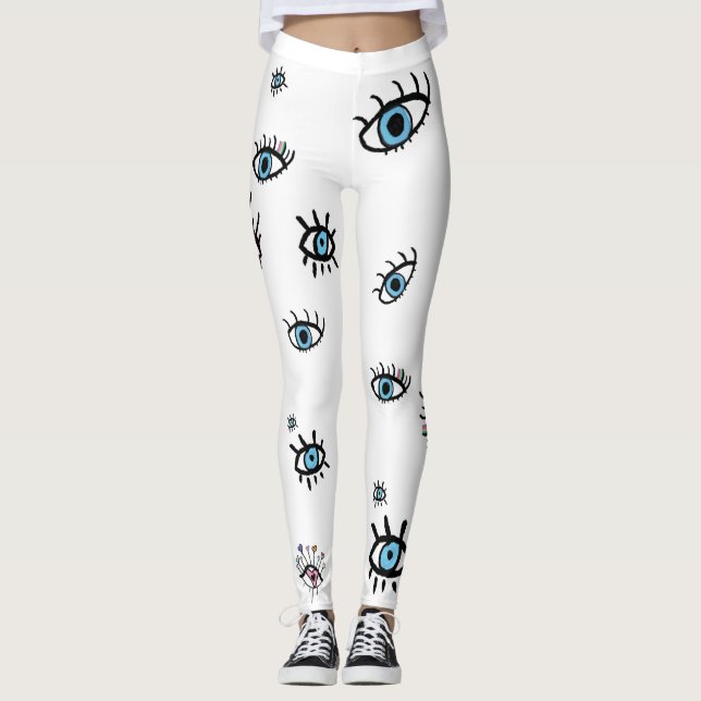 Leggings Leggencias oculares malvadas (Anverso)