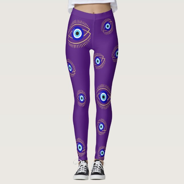 Leggings Leggencias oculares malvadas (Anverso)