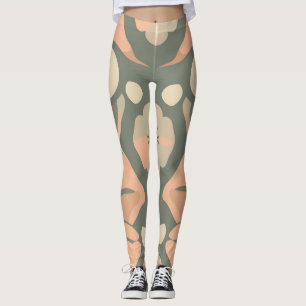 Leggings Leggencias orgánicas artísticas - Diseño suave y s