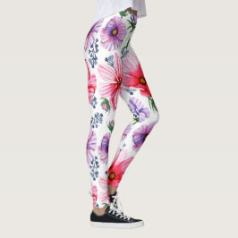 Leggings Leggencias para chicas y mujeres, naturaleza flora