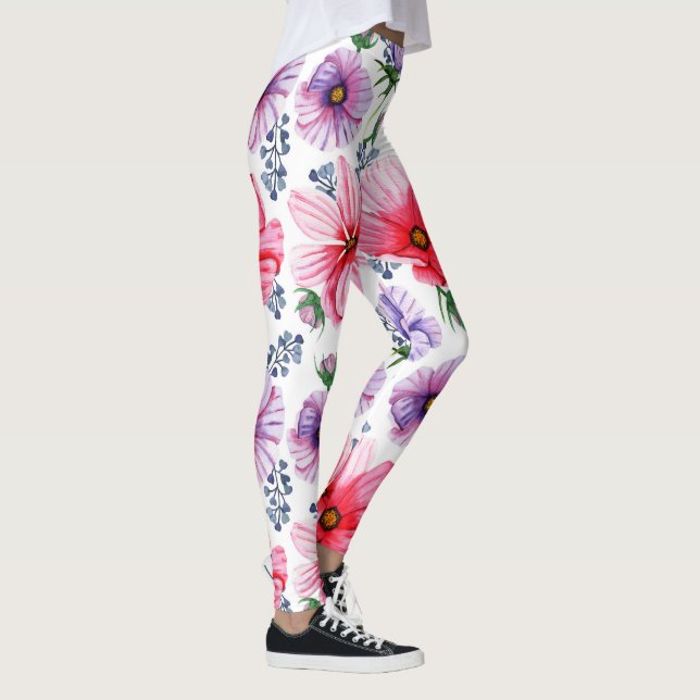 Leggings Leggencias para chicas y mujeres, naturaleza flora (Derecha)