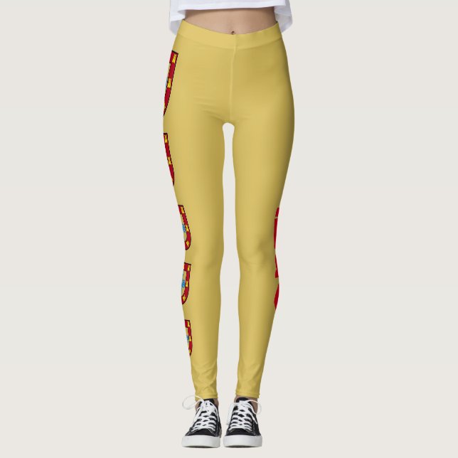 Leggings Leggencias para Escudos de Portugal (Anverso)
