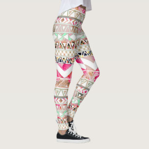 Leggings Leggencias/Patrón nativo americano azteca