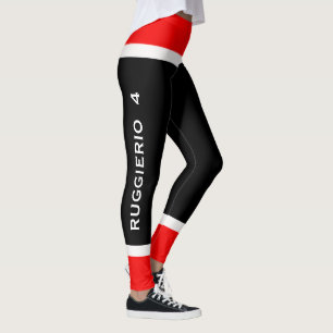 Leggings Leggencias personalizadas de hockey sobre hielo en