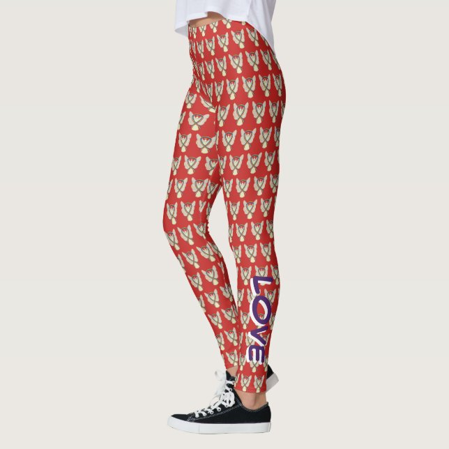 Leggings Leggencias Personalizados de la cinta de opciones  (Izquierda)