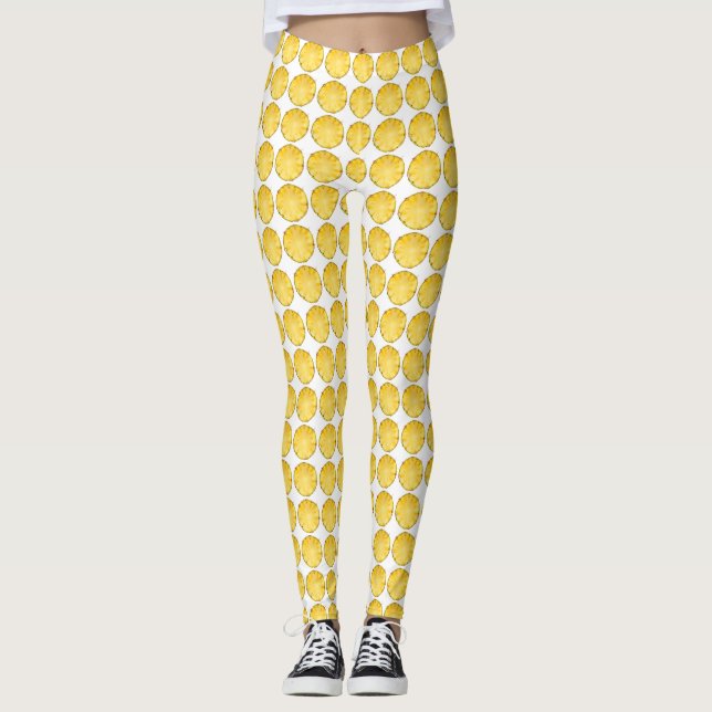 Leggings Leggencias - Piña de piña (Anverso)