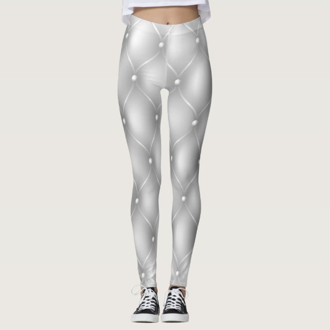 Leggings Leggencias plateadas (Anverso)
