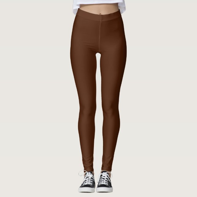 Leggings Leggencias profundas marrones (Anverso)