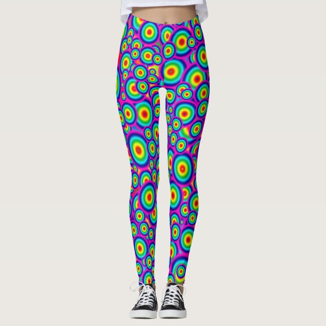 Leggings Leggencias psicodélicas (Anverso)