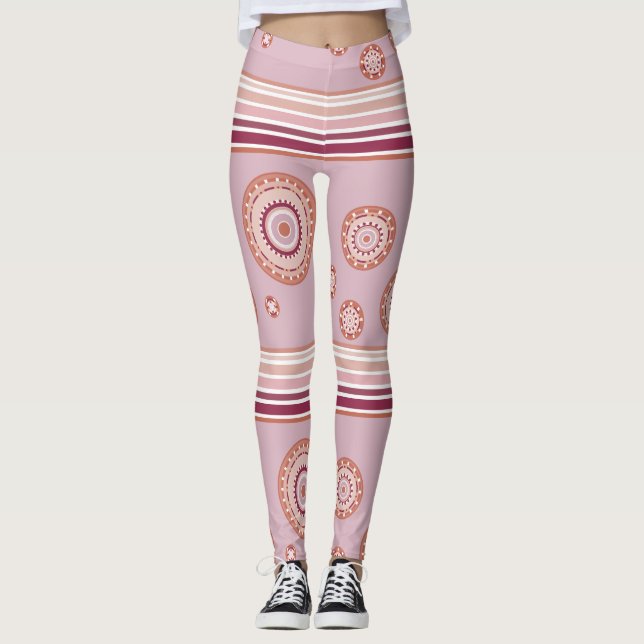 Leggings Leggencias rosas (Anverso)
