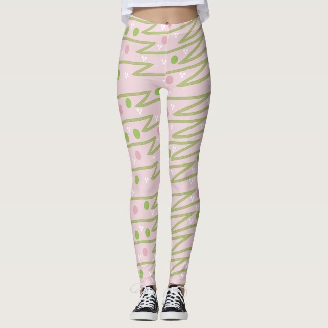 Leggings Leggencias rosas (Anverso)