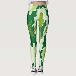 Leggings Leggencias verdes de bosques