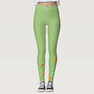 Leggings Leggencias Verdes Elegantes Y Modernas