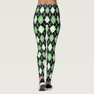 Leggings Leggencias verdes y negras