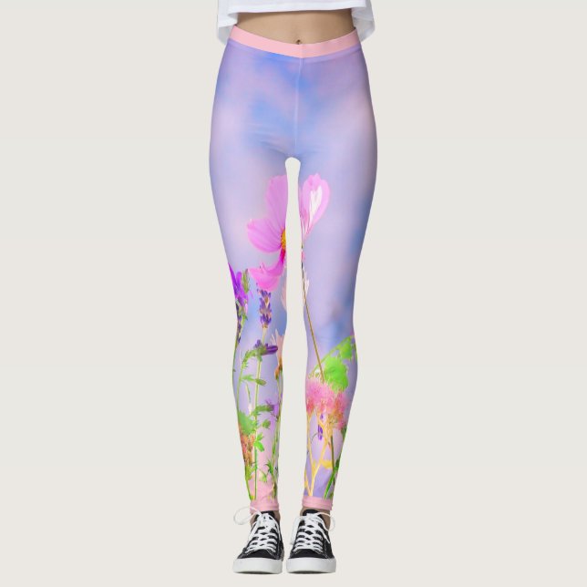 Leggings Leggencias WILD FLOWER (Anverso)