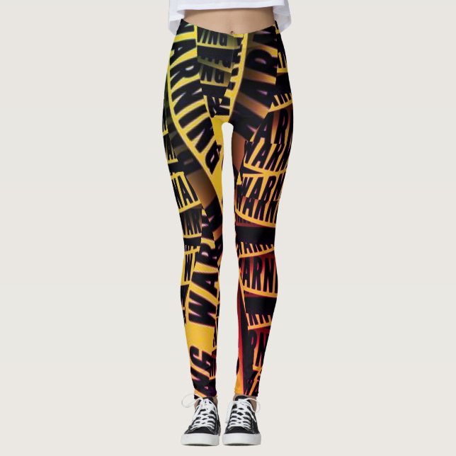 Leggings Legginas de advertencia (Anverso)