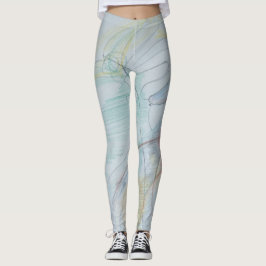 Leggings Legging: print Swans