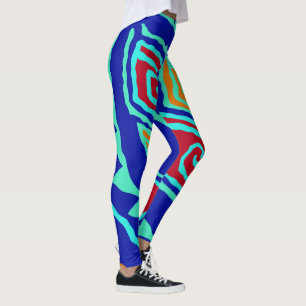 Leggings "Leggings de Clase de Aeróbic Divertido Loco"