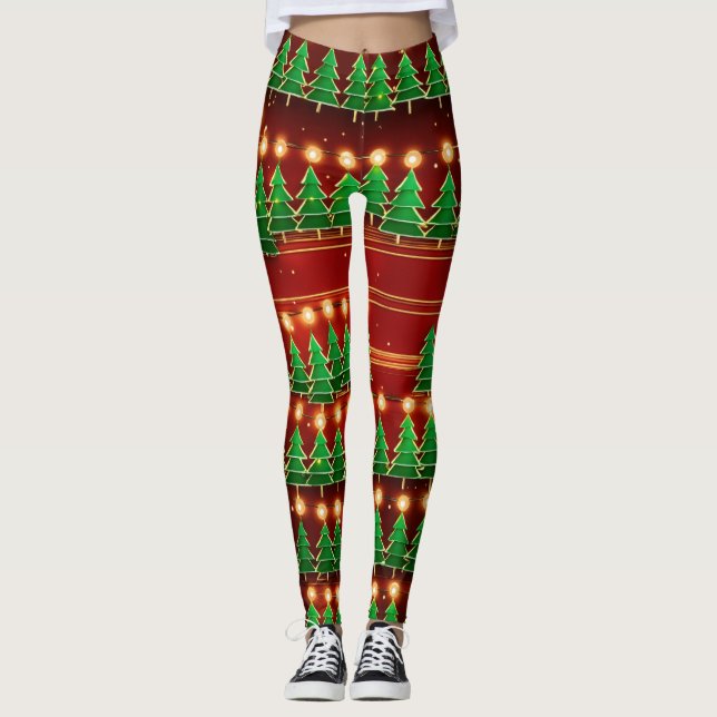 Leggings "Leggings de elegancia verde" (Anverso)