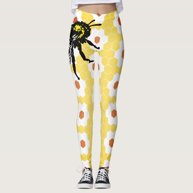 LEGGINGS LEGGINING BEE Y HONEYCOMB (Anverso)