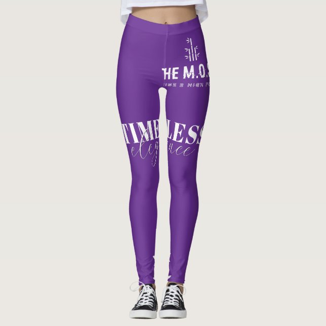 Leggings Leggins(Morado) (Anverso)