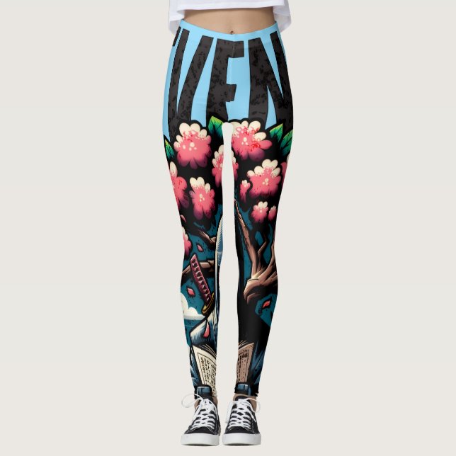 LEGGINGS LEGINGS DE LECCIONES DE VENGANZA DE ÉXITO PARA MUJ (Anverso)