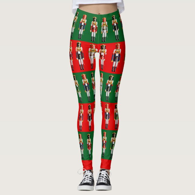 Leggings Legión del Ejército de los navidades Nutcracker (Anverso)