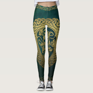 Leggings Legiones de trabajo de nudos celtas