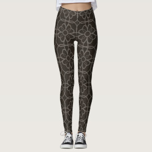 Leggings legiones geométricas de flores