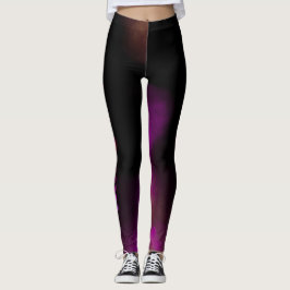 Leggings LEGISLACIONES deportivas modernas en negro y rosa