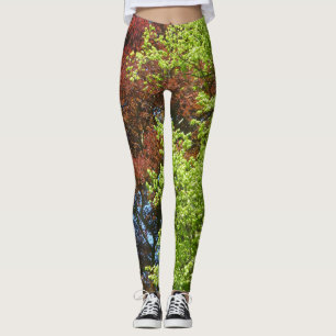 Leggings Legitimación verde y de cobre