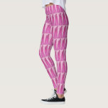 Leggings Legitimidad del partido de novias de doncella rosa<br><div class="desc">Las piernas presentan un ilustracion de marca original de una fila de vestidos de bonito. ¡Perfecto para tu fiesta nupcial! El diseñador está disponible para crear y cargar diseños personalizados para que coincidan con los colores y temas de su boda; haga clic en "Preguntar a este diseñador" para iniciar el...</div>