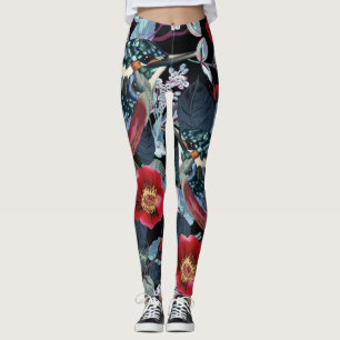 Leggings Leguas de colibrí y de loro