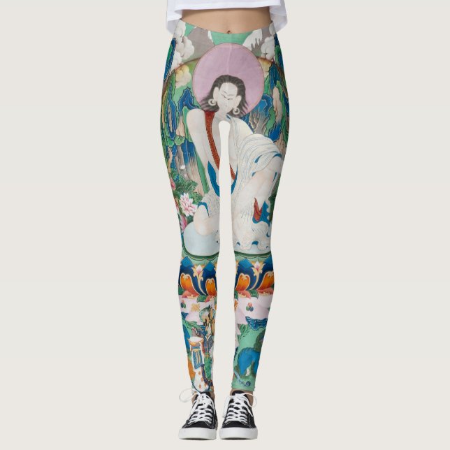 Leggings Leguas IMPRESAS DE ARTE ORIENTAL (Anverso)