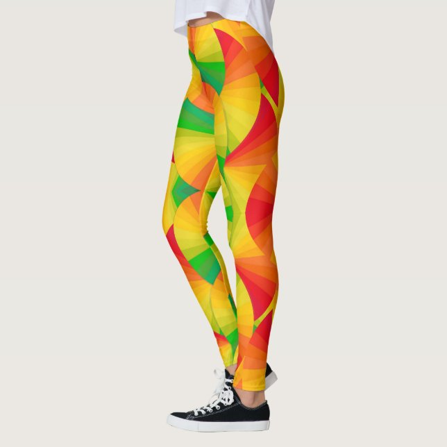 Leggings Leguas - Por todas partes - Ventiladores de cítric (Izquierda)