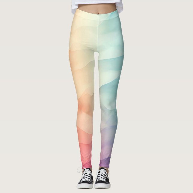 Leggings Legumbres de color Pastel (Anverso)