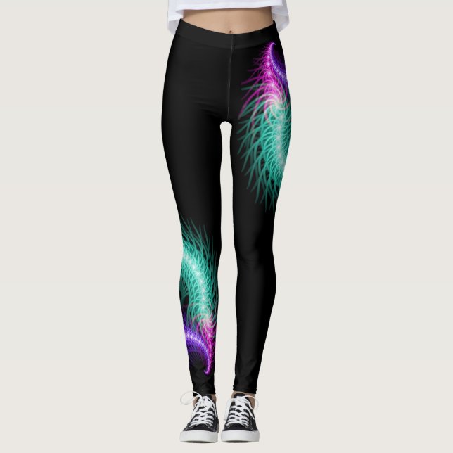 Leggings Legumbres del pilar trasero brillante (Anverso)
