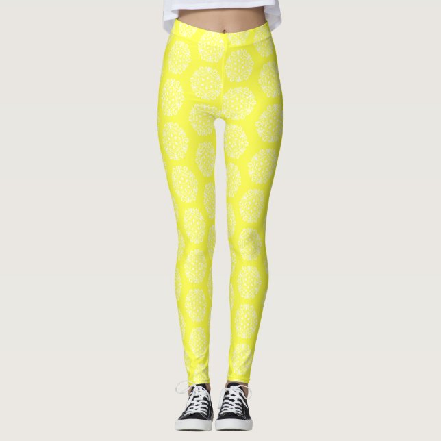 Leggings Lemon Mandala (Anverso)