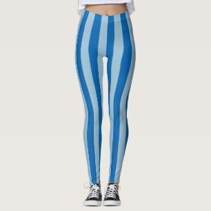 Leggings Lemonada Azul Eléctrica y Amarina Vertical Str