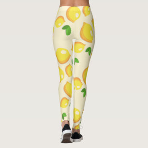 Leggings Lemones amarillos frescos