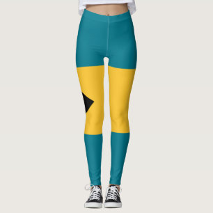 Leggings Leña de bandera de Bahamas