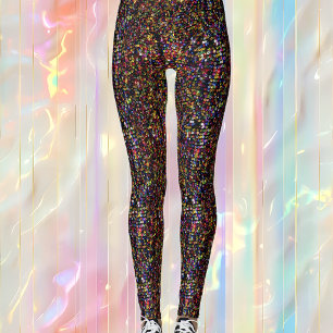 Leggings Lentejuelas Falsas