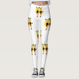Leggings lentes de emoji gemelas