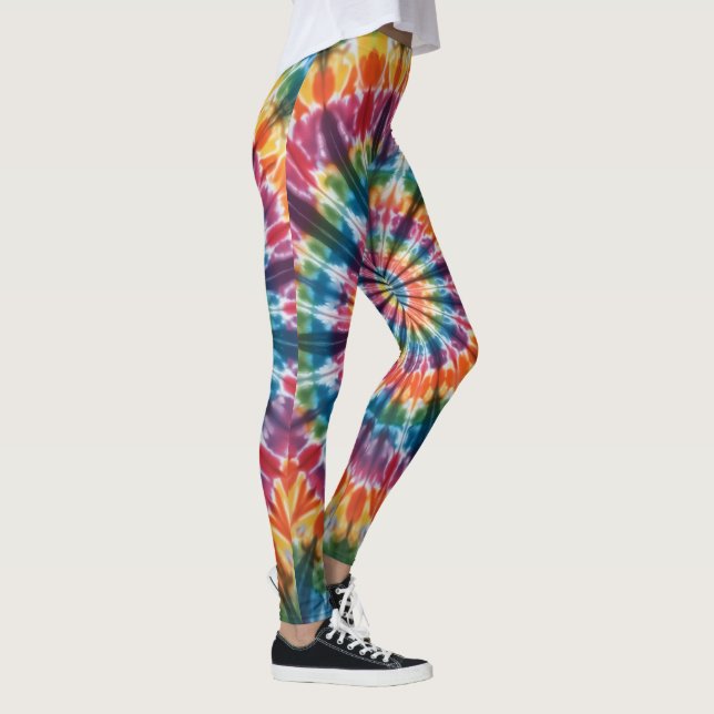 Leggings lentes de tintes de arco iris (Derecha)